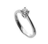 Anello Damiani Donna Scelgo Te in Oro bianco Diamante 0.40 Ct 20087515 - 20087515